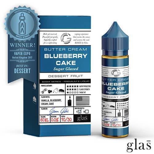 Basix Series by Glas E-Liquid - Blueberry Cake