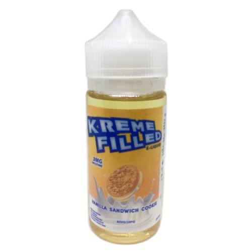 Kreme Filled E-Liquid - Vanilla Sandwich Cookie