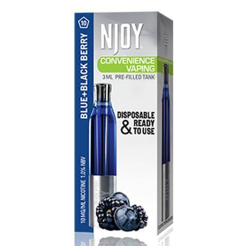 Njoy Pre-Filled Tank - Blue and Blackberry
