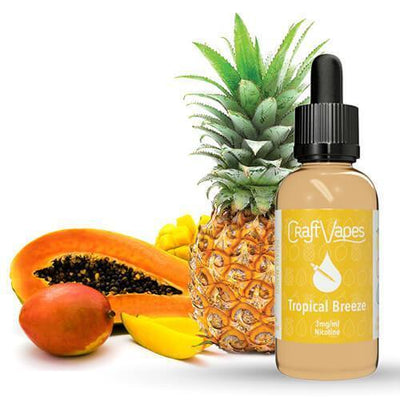Craft Vapes E-Liquid - Tropical Breeze
