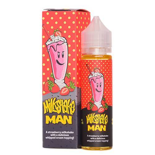 Milkshake Man E-Juice - Strawberry Milkshake Man
