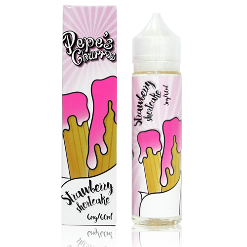 Pepe's Churros Premium E-Liquid - Strawberry Shortcake