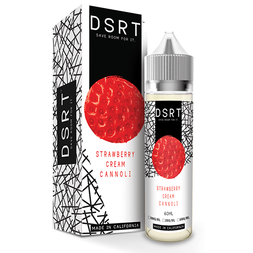 DSRT eJuices - Strawberry Cream Cannoli