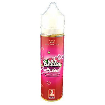 Bubbles by Sovereign Juice Co - Sour Strawberry Bubble Gum
