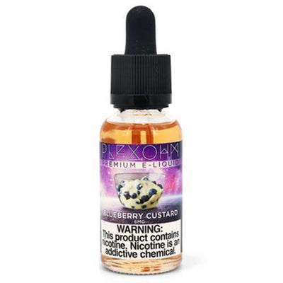 Plex Ohm Premium E-Liquid - Blueberry Custard