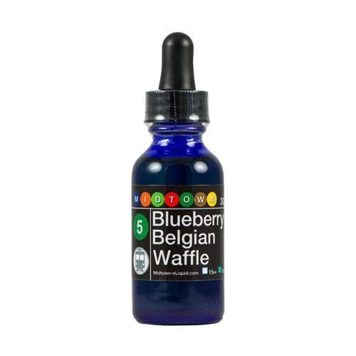 Midtown eLiquid - Blueberry Belgian Waffle
