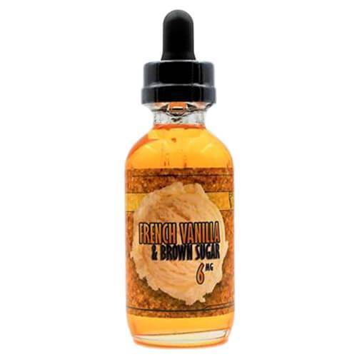 80V eLiquid - French Vanilla & Brown Sugar