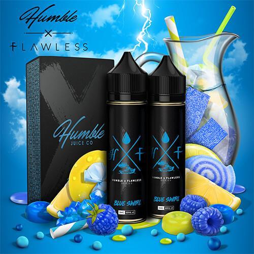 Humble x Flawless Collaboration - Blue Swirl