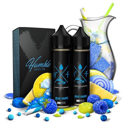 Humble x Flawless Collaboration - Blue Swirl