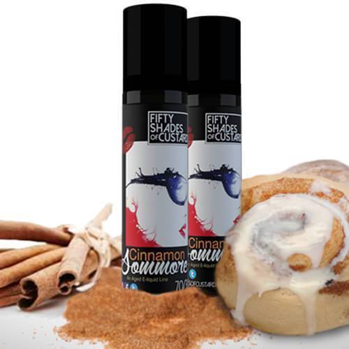 50 Shades of Custard eJuice - Cinnamon Sommore