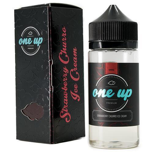 One Up Vapor - Strawberry Churros and Ice Cream