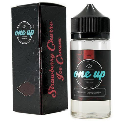 One Up Vapor - Strawberry Churros and Ice Cream