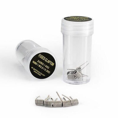 CoilArt Handmade Fused Clapton 2x26g 40g 0.3ohm