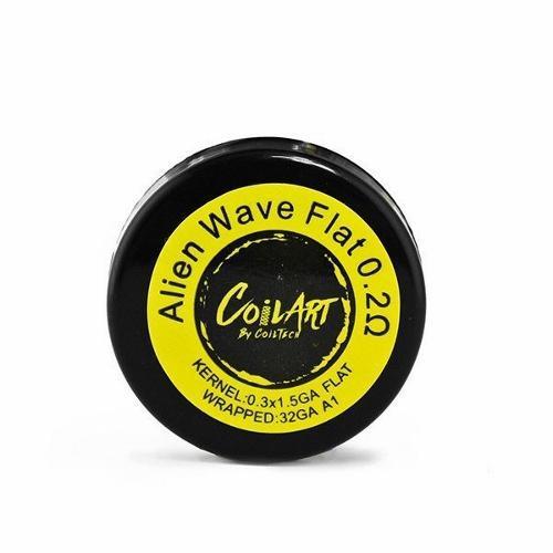 CoilArt Prebuilt Alien Wave Flat Coil