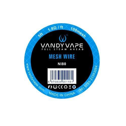 Ni80 Mesh Wire Spool by Vandy Vape (5 Feet)