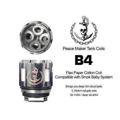 PeaceMaker Tank B4 Coil
