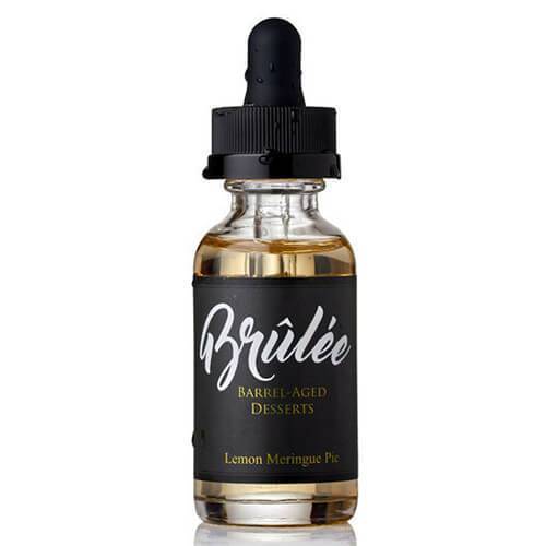 Brulee Barrel Aged Desserts by Golden State Vapor - Lemon Meringue Pie