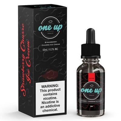 One Up Vapor - Strawberry Churros and Ice Cream