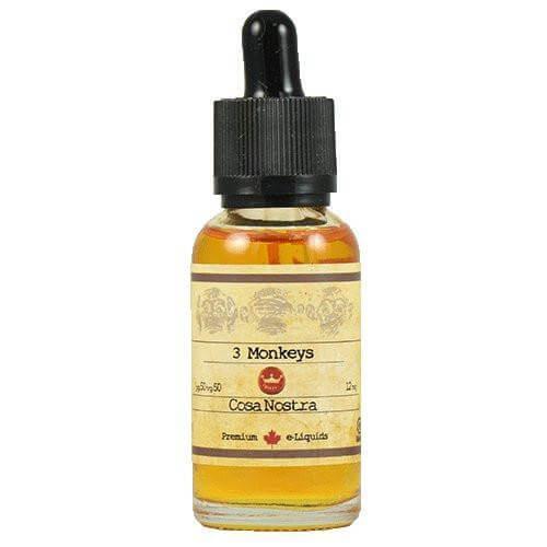 3 Monkeys Premium E-Liquids - Cosa Nostra