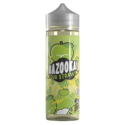 Bazooka Sour Straws eJuice - Green Apple Sour Straws