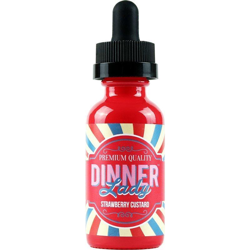 Dinner Lady Premium E-Liquids - Strawberry Custard