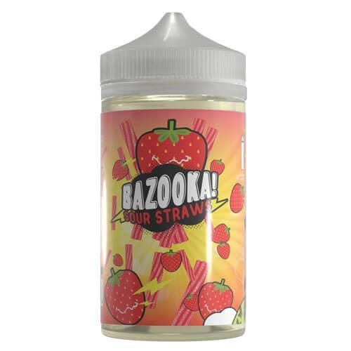 Bazooka Sour Straws eJuice - Strawberry Sour Straws