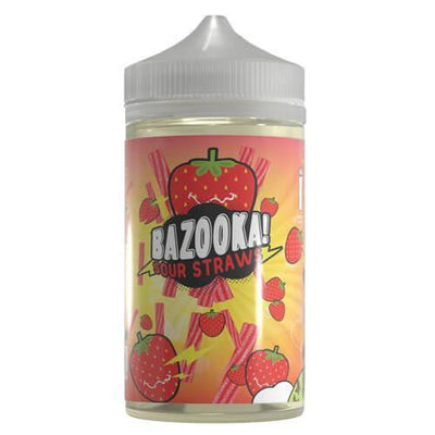 Bazooka Sour Straws eJuice - Strawberry Sour Straws