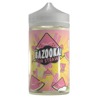 Bazooka Sour Straws eJuice - Watermelon Sour Straws