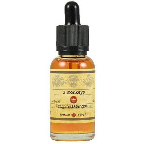 3 Monkeys Premium E-Liquids - Original Gangster