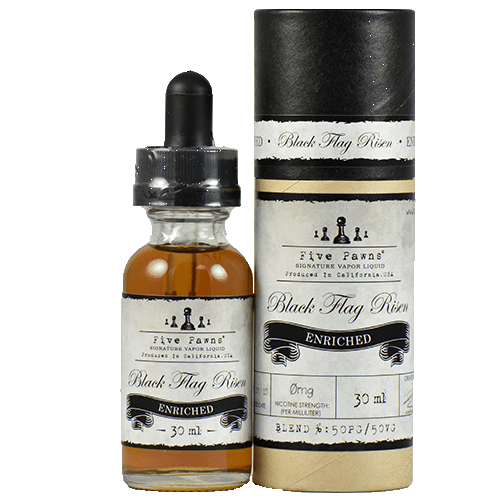Five Pawns eLiquid - Black Flag Risen Enriched