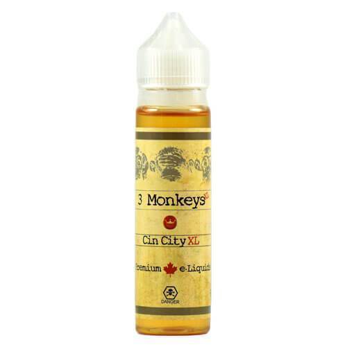 3 Monkeys Premium E-Liquids - Cincity