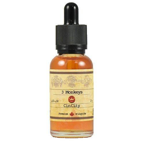 3 Monkeys Premium E-Liquids - Cincity