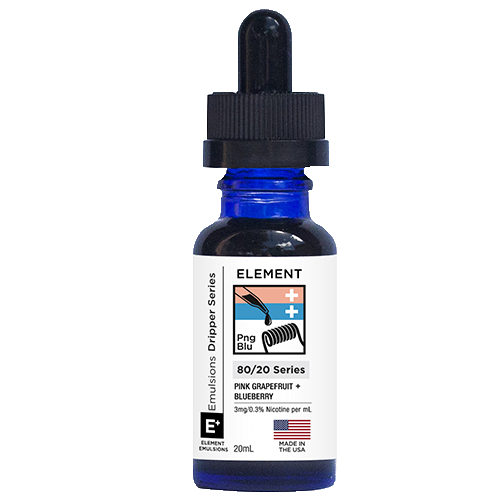 Element eLiquid Emulsions - Pink Grapefruit + Blueberry
