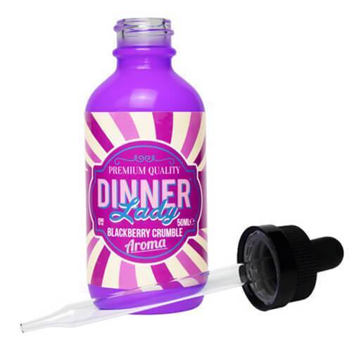 Dinner Lady Premium E-Liquids - Blackberry Crumble