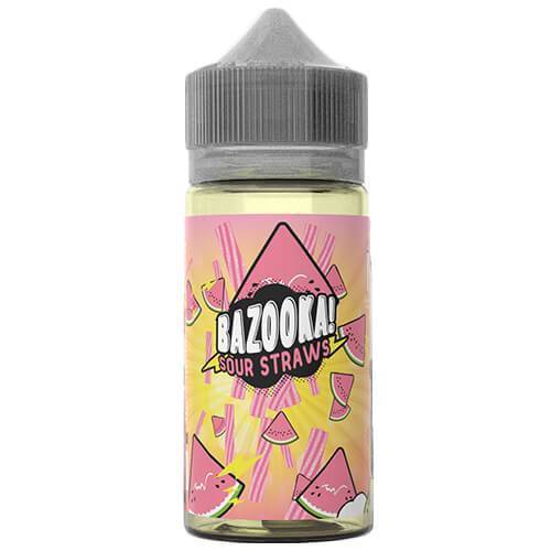 Bazooka Sour Straws eJuice - Watermelon Sour Straws