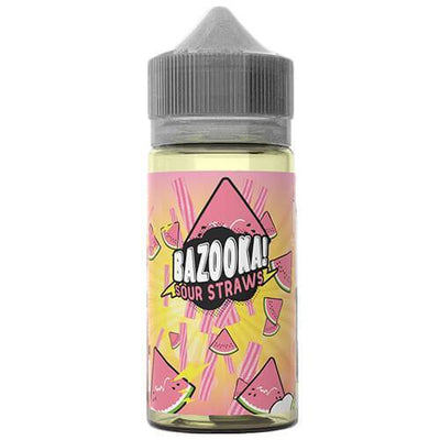 Bazooka Sour Straws eJuice - Watermelon Sour Straws