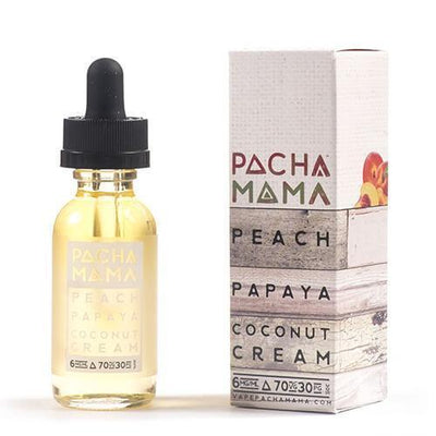 Pachamama E-Liquid - Peach Papaya Coconut Cream